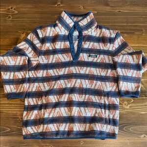 L.L Bean Quarter Button Up Sweater